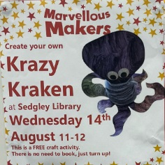 Sedgley Library - Krazy Kraken Craft